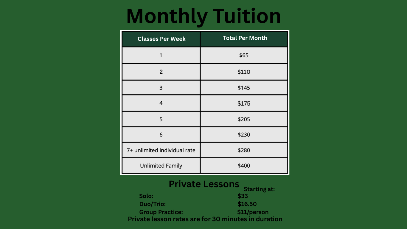 Monthly Tuition 2526